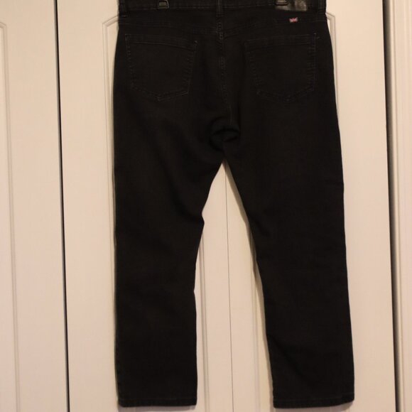 English Laundry Jeans Men's 36x 30 Dark Wash Kent Slim Stretch Distressed - Picture 8 of 11